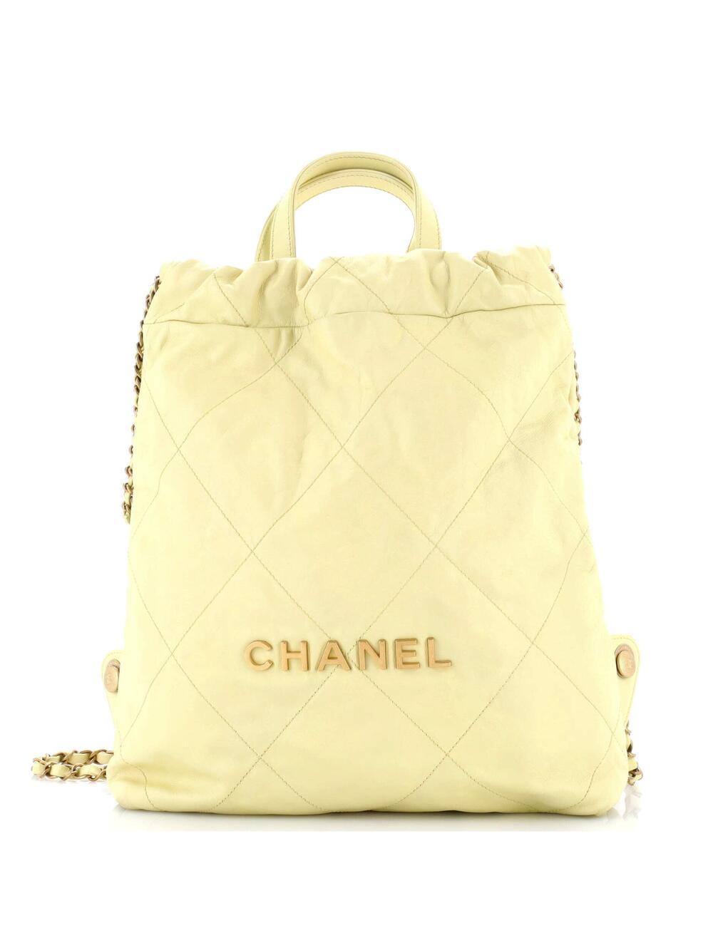 Chanel 22 Chain Backpack Quilted #241404C49B